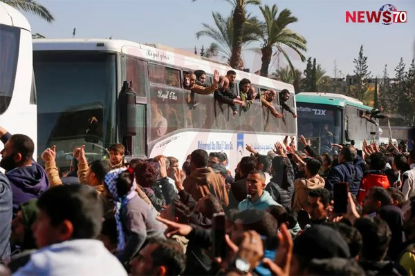 সম্প্রতি মুক্তি পাওয়া ১৫৪ জন ফিলিস্তিনি বন্দীকে নির্বাসন করেছে ইসরায়েল