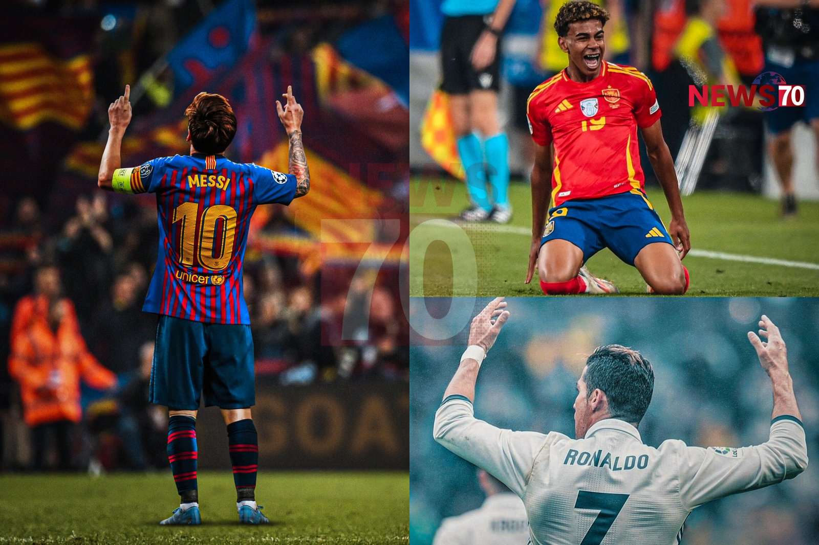 ২০২৫ সালে আয়ে শীর্ষে রোনালদো, মেসি দ্বিতীয়, সেরা দশে ইয়ামাল