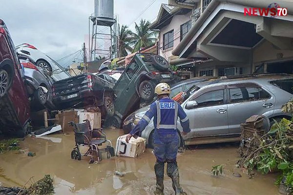 ফিলিপাইনে টাইফুনের তাণ্ডবে ৬০ জনেরও বেশি লোক নিহত